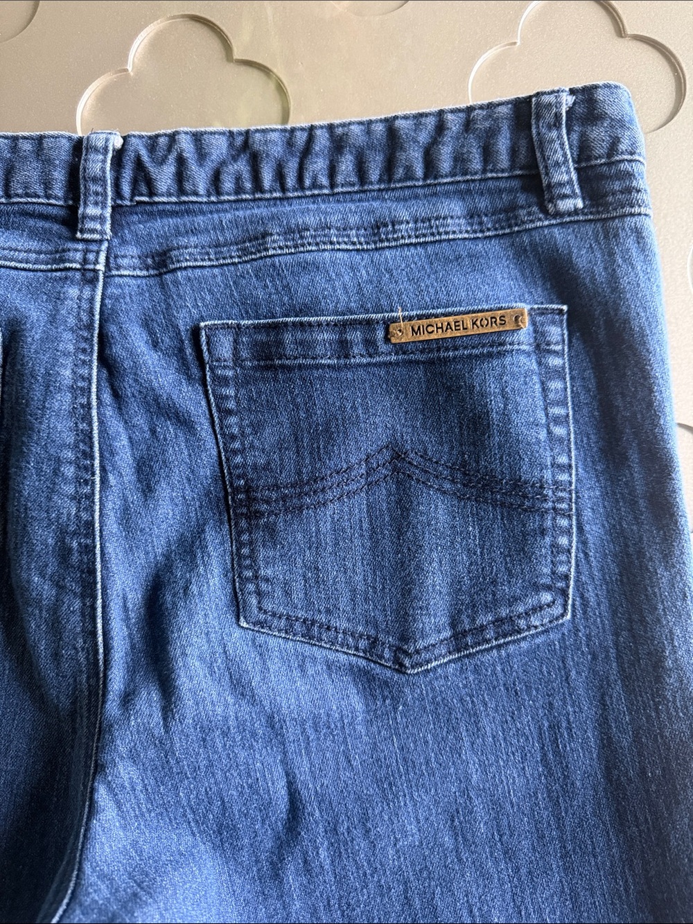 MICHAEL KORS Women's Mid-Rise Stretch Skinny Jeans Size 8 - Picture 3 of 15